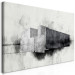 Canvas Architectural Variation (1-piece) - black and white abstraction 134400 additionalThumb 2