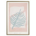 Poster Creating Art - pastel-colored leaf in an abstract motif 135000 additionalThumb 17