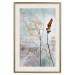 Poster Misty Lunaria - romantic meadow composition with flowers on a light background 135100 additionalThumb 20