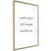 Wall Poster Joy and Love - black English texts on a white background 135600 additionalThumb 15