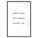 Wall Poster Joy and Love - black English texts on a white background 135600 additionalThumb 5