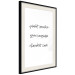 Wall Poster Joy and Love - black English texts on a white background 135600 additionalThumb 18