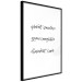 Wall Poster Joy and Love - black English texts on a white background 135600 additionalThumb 26