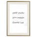 Wall Poster Joy and Love - black English texts on a white background 135600 additionalThumb 2