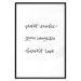Wall Poster Joy and Love - black English texts on a white background 135600 additionalThumb 8