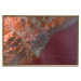 Wall Poster Barcelona Vicinity - abstract and red composition of Barcelona map 135700 additionalThumb 17
