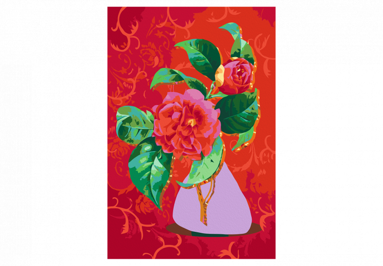 Paint by number Bouquet in a Purple Vase 136500 additionalImage 3