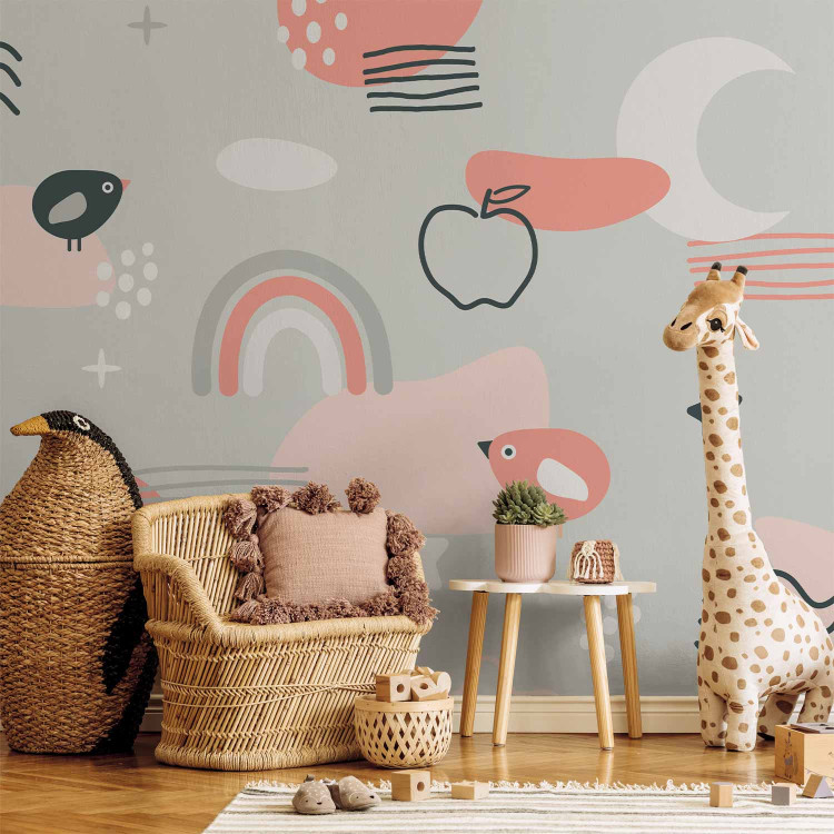 Wall Mural Children's minimalism - abstract composition with patterns for children 142600 additionalImage 6