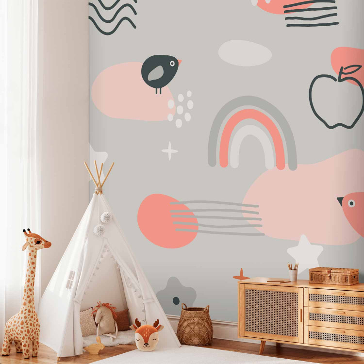 Wall Mural Children's minimalism - abstract composition with patterns for children 142600 additionalImage 8