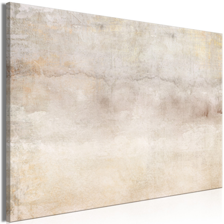 Canvas Print Foggy Thoughts - Beige Abstract Background in Vintage Style 143800 additionalImage 2