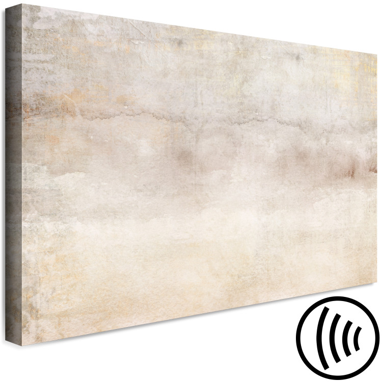 Canvas Print Foggy Thoughts - Beige Abstract Background in Vintage Style 143800 additionalImage 6