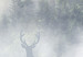 Wall Poster Roe Deer and Deer in the Fog - Animals Against the Background of Forests, Lake and Mountains 145300 additionalThumb 5