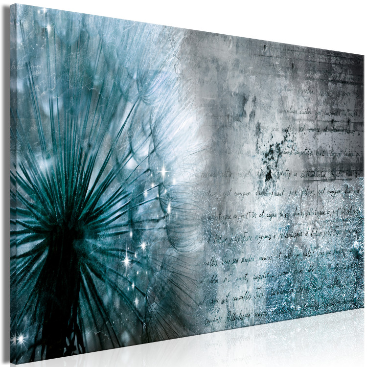 Large canvas print Blue Dandelion [Large Format] 149000 additionalImage 3