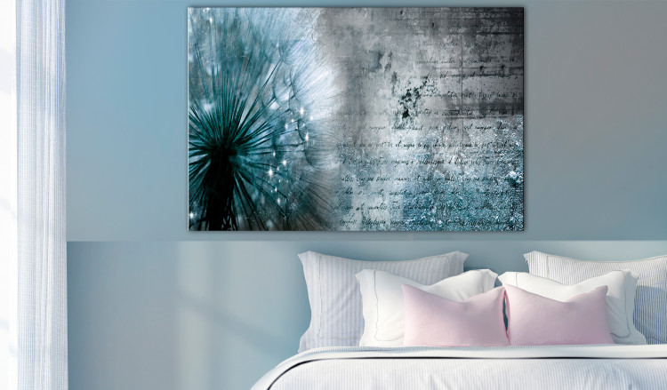 Large canvas print Blue Dandelion [Large Format] 149000 additionalImage 6