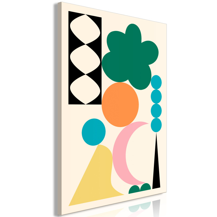 Canvas Print Colorful Composition - Arrangement of Colorful Abstract Elements 149900 additionalImage 2