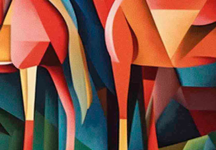 Large canvas print Cubist Horses - A Geometric Composition Inspired by Picasso’s Style [Large Format] 151100 additionalImage 6