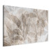 Canvas Print Shadow Abstraction - Interwoven Shapes and Beige Outline of Leaves 151200 additionalThumb 2