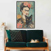 Wall Poster Frida With a Cat - A Portrait of the Painter Inspired by the Japanese Style 152200 additionalThumb 17