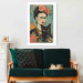 Wall Poster Frida With a Cat - A Portrait of the Painter Inspired by the Japanese Style 152200 additionalThumb 9