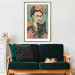 Wall Poster Frida With a Cat - A Portrait of the Painter Inspired by the Japanese Style 152200 additionalThumb 13