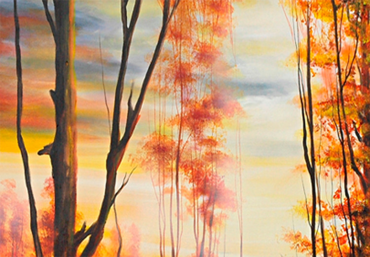 Canvas Art Print Autumn in warm tone 49600 additionalImage 4