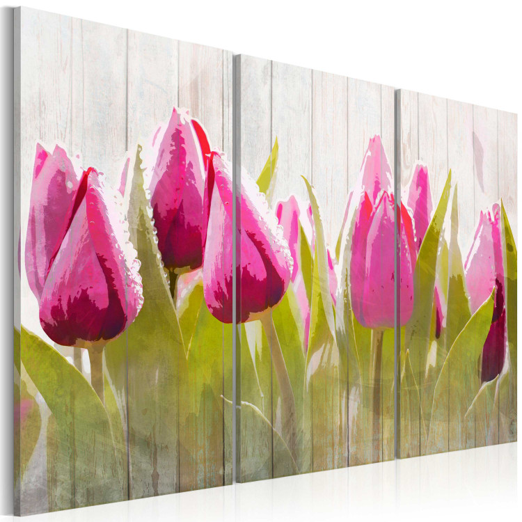 Canvas Art Print Spring bouquet of tulips 50200 additionalImage 2