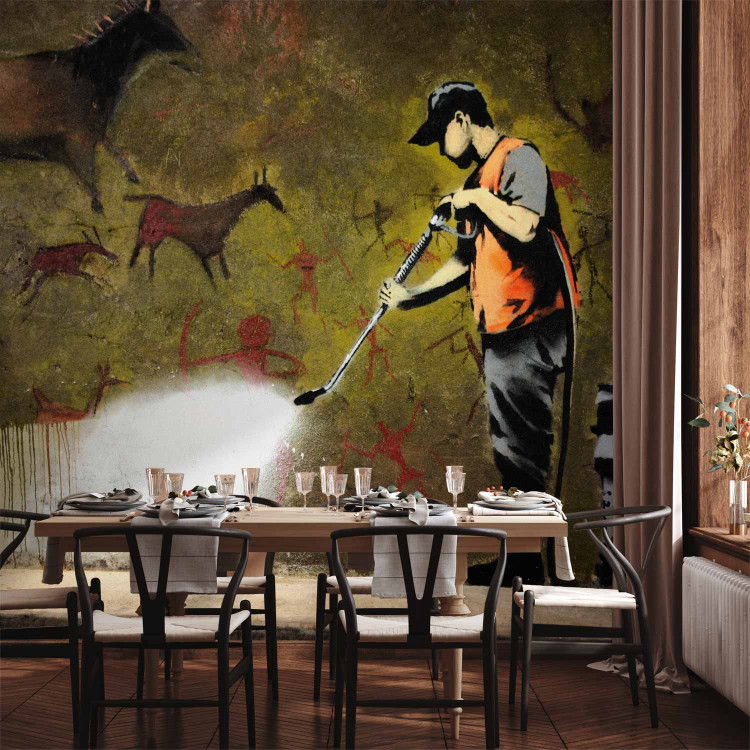 Wall Mural Banksy - Cave Painting 62300 additionalImage 4