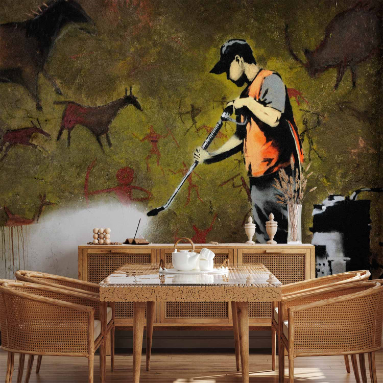 Wall Mural Banksy - Cave Painting 62300 additionalImage 6