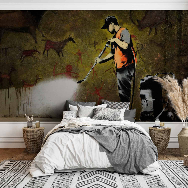 Wall Mural Banksy - Cave Painting 62300 additionalImage 2