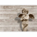 Wall Mural Cherub - sculpture of a cute angel on a retro concrete background 64500 additionalThumb 5