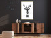 Wall Poster Abstract Antlers - black and white abstract composition with a deer 114310 additionalThumb 15