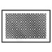 Poster Kitchen Towel - black and white composition with geometric texture 117210 additionalThumb 15