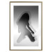 Poster Sensual Dance - black and white composition with a woman with long hair 121910 additionalThumb 16