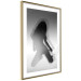 Poster Sensual Dance - black and white composition with a woman with long hair 121910 additionalThumb 8