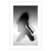 Poster Sensual Dance - black and white composition with a woman with long hair 121910 additionalThumb 25