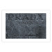 Wall Poster Marble Prada - engraved English brand name on marble texture 122310 additionalThumb 19