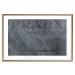 Wall Poster Marble Prada - engraved English brand name on marble texture 122310 additionalThumb 14