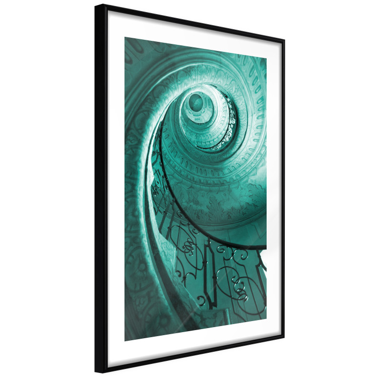 Wall Poster Architectural Spiral - spiral staircase as architectural work 123610 additionalImage 11
