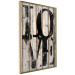 Wall Poster Retro: Love - retro English text on a background of wooden planks 125710 additionalThumb 12