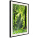 Poster Nature Rebirth - landscape of a green forest with sunbeams 126210 additionalThumb 8