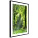 Poster Nature Rebirth - landscape of a green forest with sunbeams 126210 additionalThumb 11