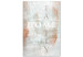 Canvas Art Print Mint House (1-part) vertical - English inscriptions on a light background 128010