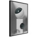 Wall Poster Glass Eye - abstract shapes with dark accents on a light background 129910 additionalThumb 13