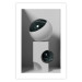 Wall Poster Glass Eye - abstract shapes with dark accents on a light background 129910 additionalThumb 19