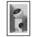 Wall Poster Glass Eye - abstract shapes with dark accents on a light background 129910 additionalThumb 15