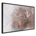 Poster Deer - warm-colored composition with a horned animal against a forest background 137010 additionalThumb 20