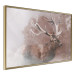 Poster Deer - warm-colored composition with a horned animal against a forest background 137010 additionalThumb 19