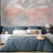 Wall Mural Minimalist pastels with texture - falling white feathers of birds 142710 additionalThumb 2
