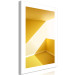 Canvas Canary Architecture (1-piece) - yellow abstract room in the summer 144110 additionalThumb 2