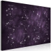 Canvas Landscape in Space (1-piece) - stars and names of their constellations 145310 additionalThumb 2